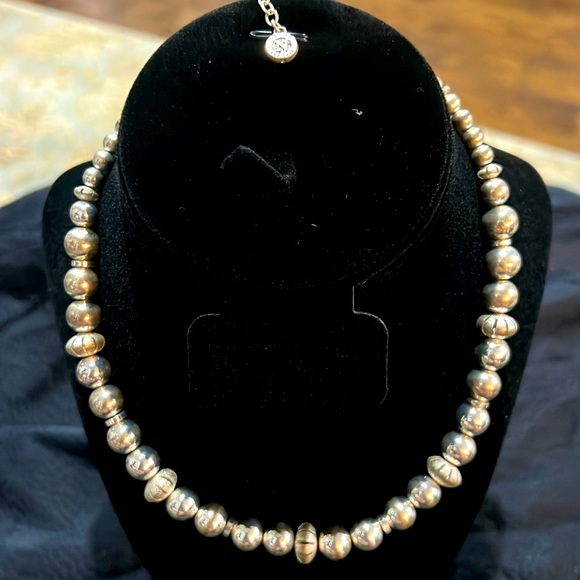 Vintage Napier silver ball necklace - Picture 1 of 5